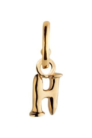 Charm Call me H - Plaqué or jaune