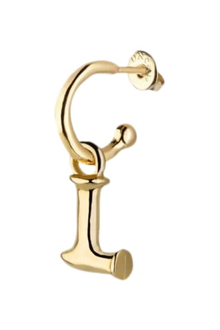 Charm Call me L - Plaqué or jaune