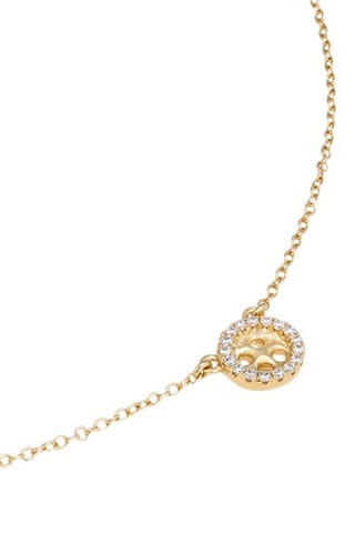 Collier - Plaqué or jaune et topazes