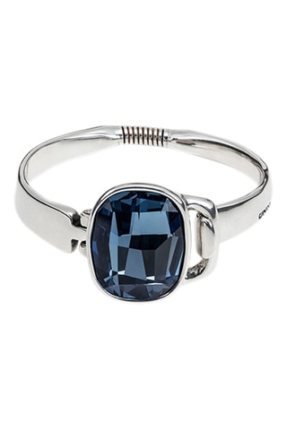 Jonc orné de cristaux Swarovski Ecstasy - Plaqué argent