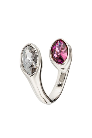 Bague Radiant - Plaqué argent 