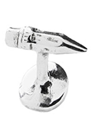 Boutons de manchette Lápiz - Plaqué argent
