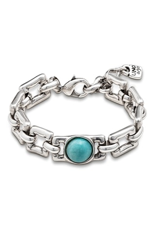 Bracelet Magnetic - Plaqué argent et verre de Murano
