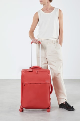 Valise grand volume Plume L - 63 cm  - Rouge