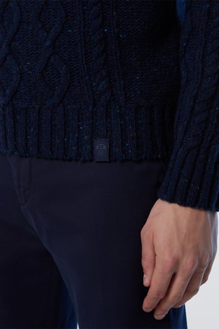 Pull en laine - Bleu marine