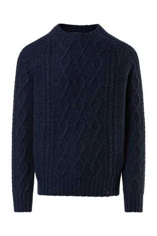 Pull en laine - Bleu marine