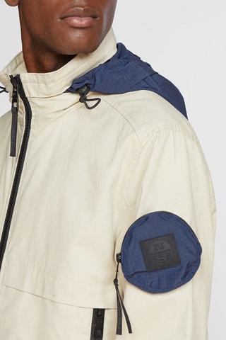 Veste à capuche Raiatea Beige