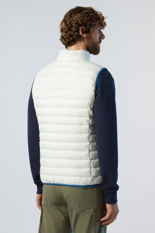 Doudoune sans manches - Blanc