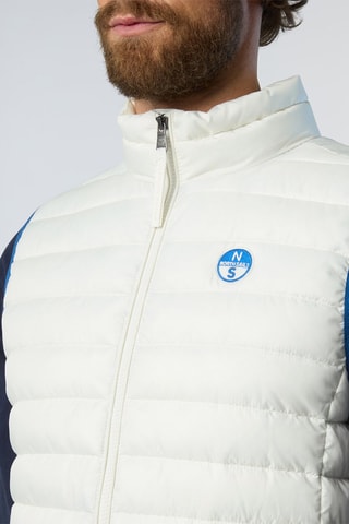 Doudoune sans manches - Blanc