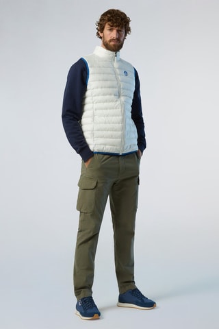 Doudoune sans manches - Blanc