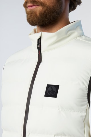 Doudoune sans manches - Blanc