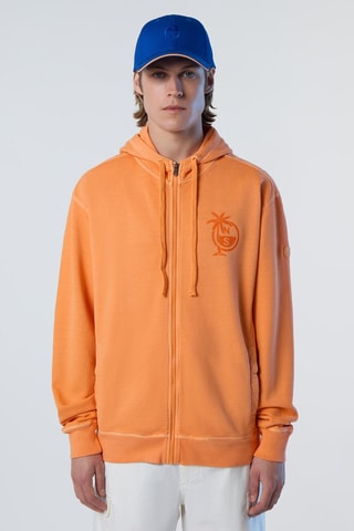 Sweat à capuche - Orange