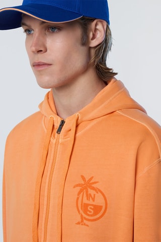 Sweat à capuche - Orange