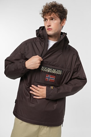 Windjack met Capuchon Northfarer - Bruin