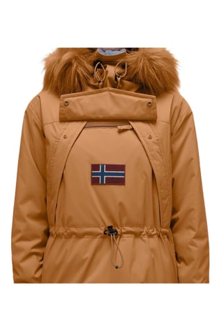Windjack met Capuchon Skidoo - Bruin