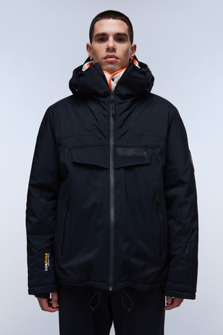 Ski-jasje met Capuchon Rainforest Tech - Zwart