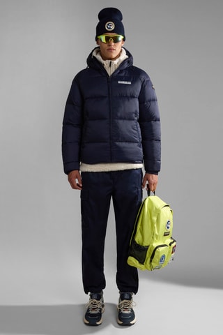 Gewatteerde Jas met Capuchon A-Suomi - Marineblauw
