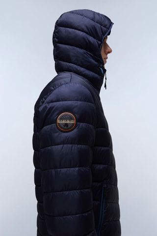 Gewatteerde Jas met Capuchon Aerons - Marineblauw