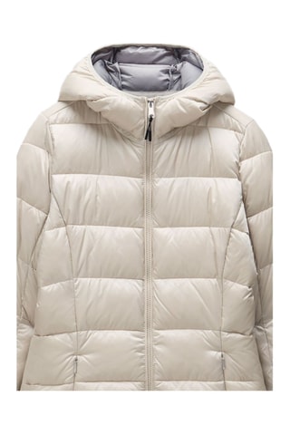 Lange Gewatteerde Jas Aerons rise - Beige
