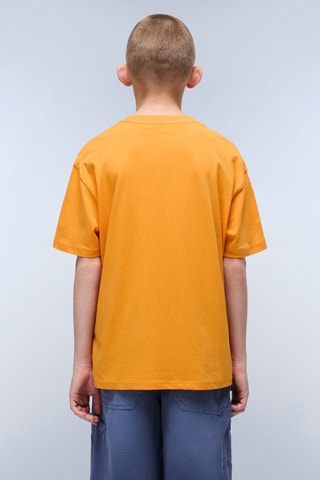 T-shirt K S-Sella - Mosterdgeel
