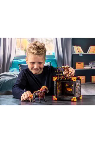 BattleCave Hyène de Lave Eldrador Creatures - 27 pièces - Dès 6 ans