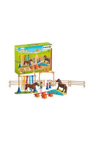 Entraînement d'agilité pour poney Farm World - Dès 3 ans