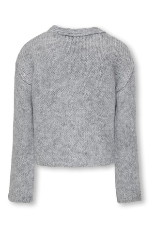 Vest - Gemêleerd Lichtgrijs