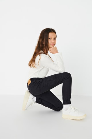 Broek - Zwart - Kids Only Girl