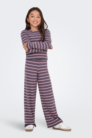 Broek - Grijs en Roze - Kids Only Girl