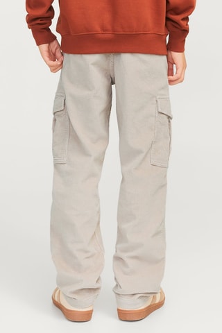 Velours Cargobroek - Beige