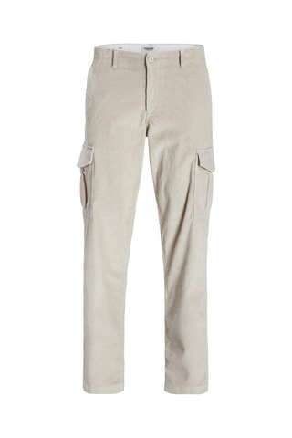 Velours Cargobroek - Beige