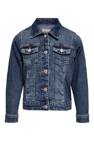 Spijkerjasje - Donkerblauw - Kids Only Girl