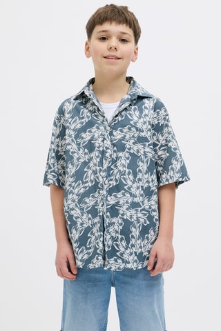 Relaxed Fit Overhemd - Blauw - Jack & Jones Junior