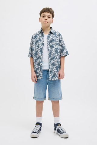 Relaxed Fit Overhemd - Blauw - Jack & Jones Junior