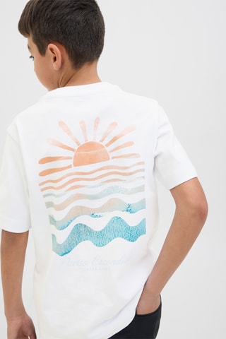 T-shirt - Wit - Jack & Jones Junior