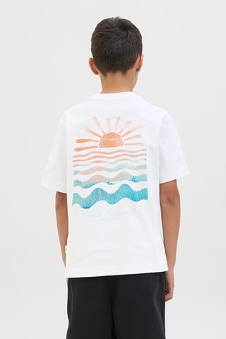 T-shirt - Wit - Jack & Jones Junior