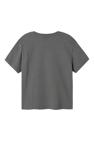 Biologisch Katoenen T-shirt - Donkergrijs - Name it Kids