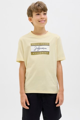 T-shirt - Ecru - Jack & Jones