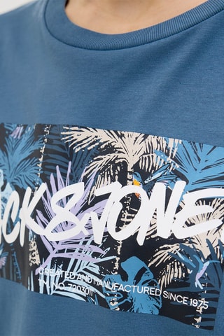 T-shirt - Bleu - Jack & Jones Junior