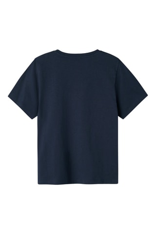 Biologisch Katoenen T-shirt - Nachtblauw - Name it Kids