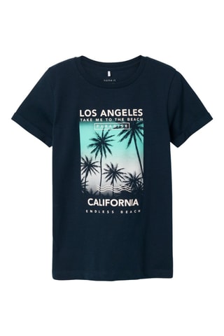 T-shirt - Blauw - Name it Kids