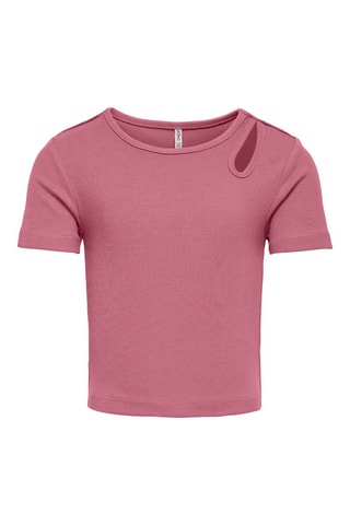 Biologisch Katoenen T-shirt - Roze - Kids Only