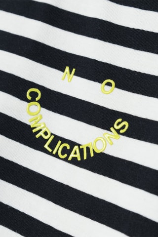 T-shirt en coton biologique - Noir et blanc - Name It 