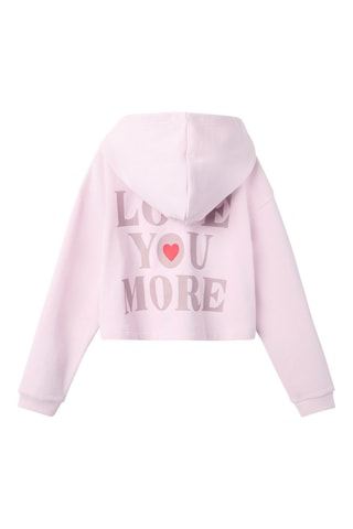 Sweater met Capuchon - Lichtpaars - Name It