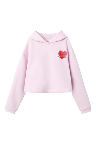Sweater met Capuchon - Lichtpaars - Name It