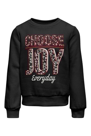 Biologisch Katoenen Sweater- Zwart