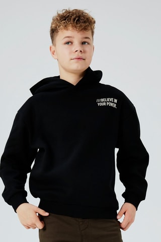 Sweater met Capuchon - Zwart