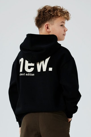 Sweater met Capuchon - Zwart