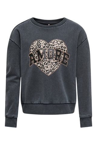Sweater - Antraciet - Kids Only Girl