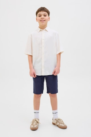 Linnen Short - Nachtblauw - Jack & Jones